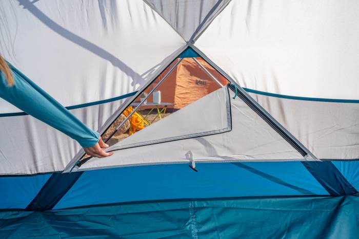 Camping Tent Interior Window Flaps